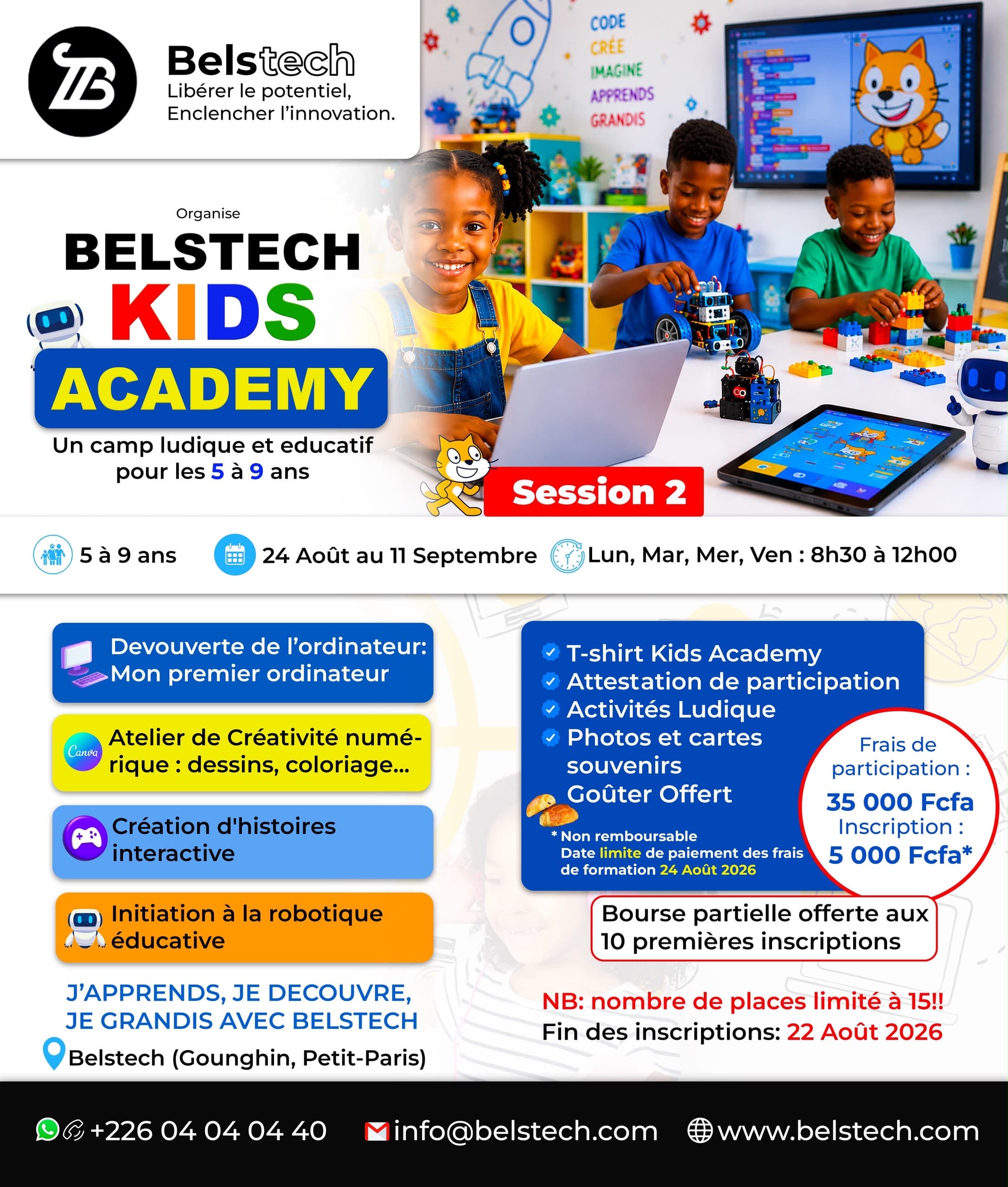 Belstech Kids Academy — Session 2 (2026)