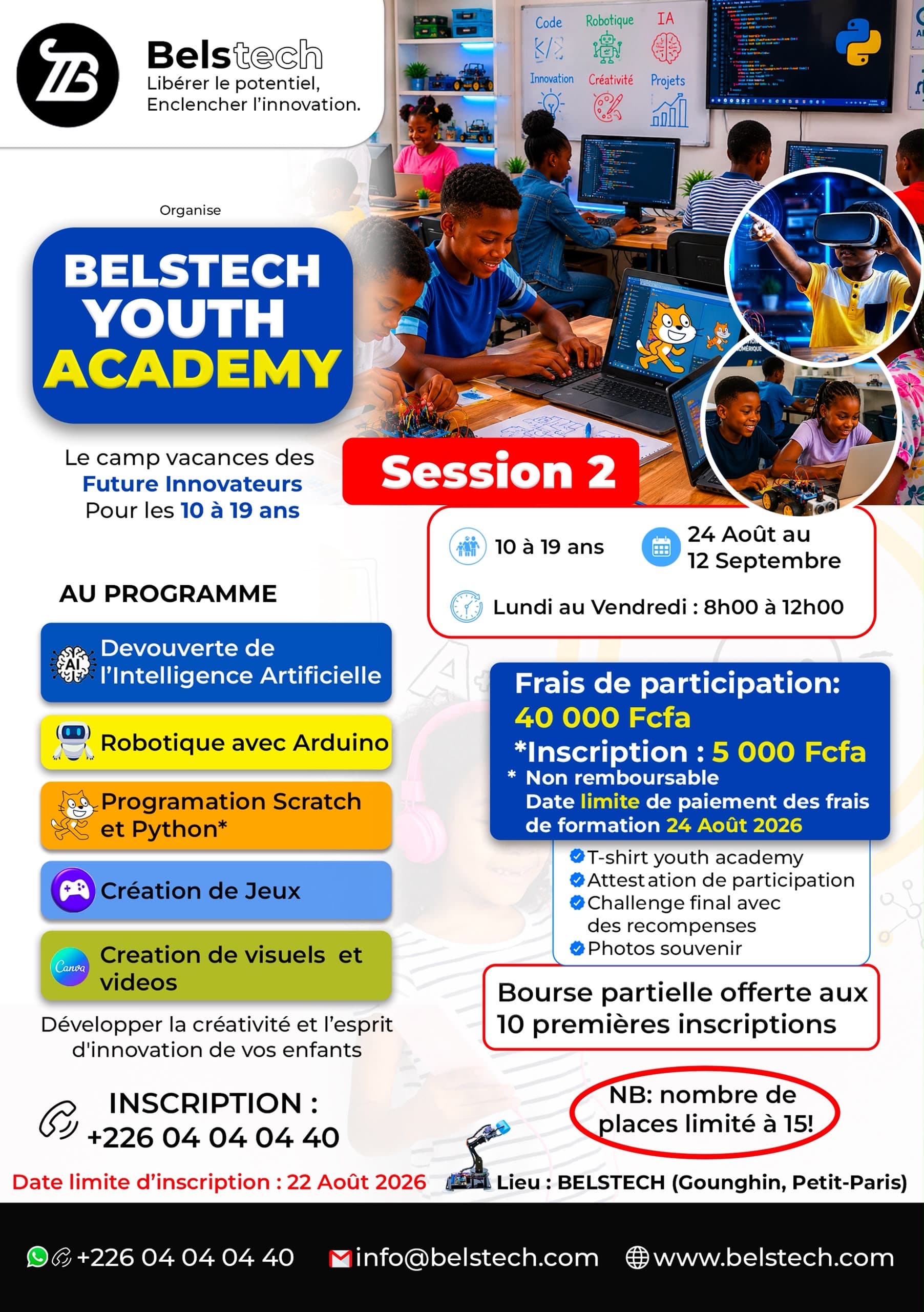 Belstech Youth Academy — Session 2 (2026)